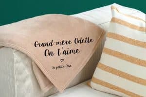 Plaid personnalisé